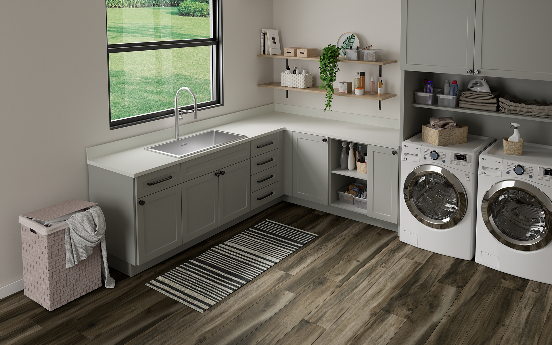 Arctic White, HIMACS - Solid Surface Countertops | LX Hausys US